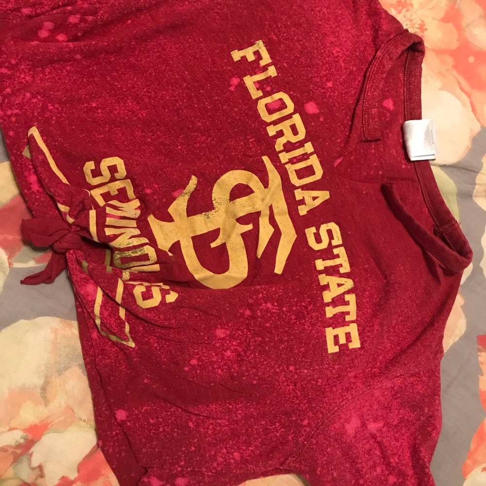 FSU distressed tee!